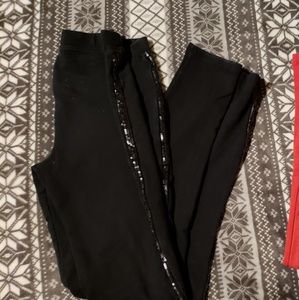2 pair of sequin leggings
